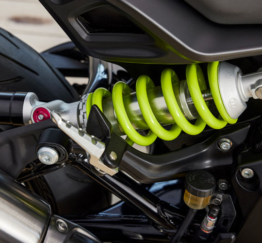 Fullt justerbar demping